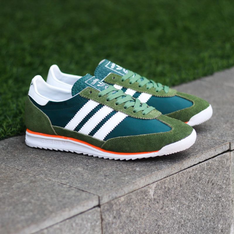 Sneakerslight | Adidas Sl72 Vintage Olive Green White (100% ORIGINAL)