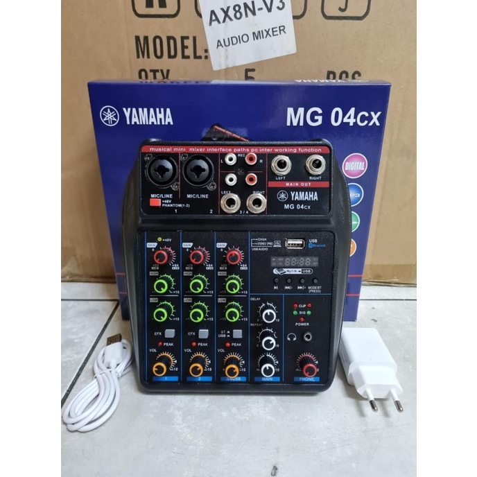 Mixer Audio Yamaha Mg4Cx Usb Bluetooth Soundcard