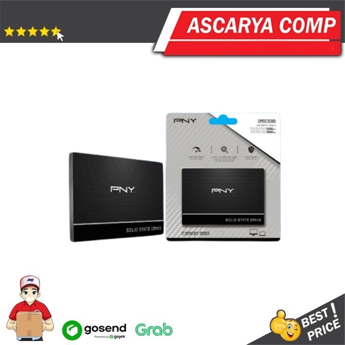 PNY SSD CS900 250GB 2,5inch Internal SATA III 6Gb/s