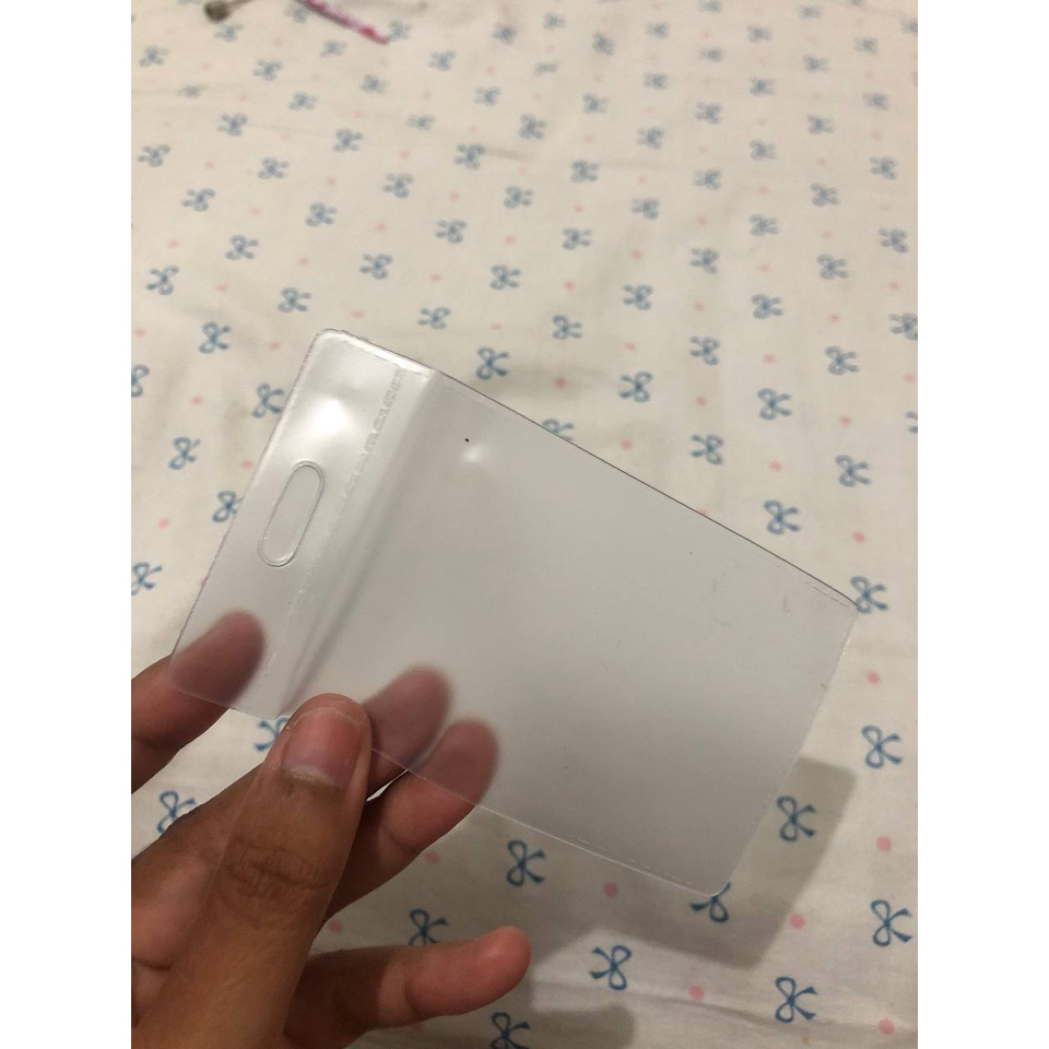 Plastik Pelindung Kartu Name Tag E-Toll eMoney ID Card Plastik