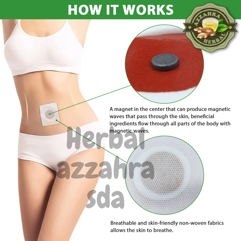 Slimming Patch Koyo (ISI 10) Pelangsing Detox Racun Lemak Penurun Berat Badan / Slim Patch Pembakar Lemak Stiker