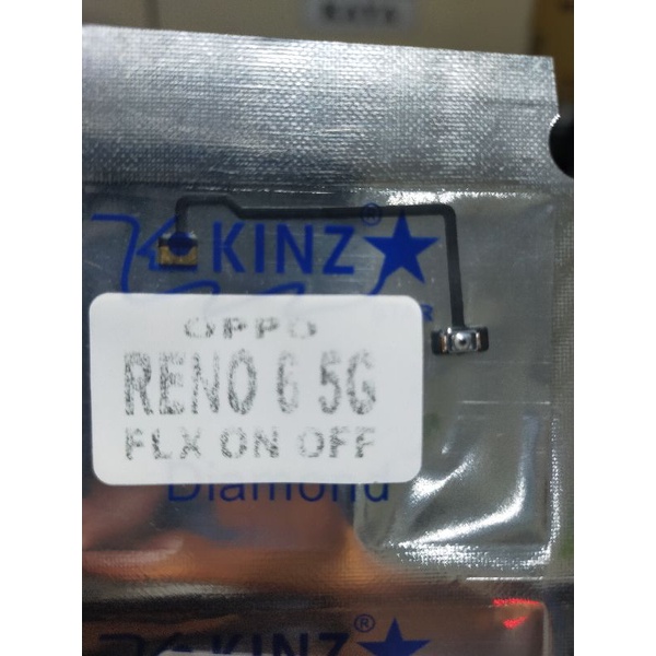 flexible on off 0ppo Reno 6 5G - Tombol bagian dalam 0ppo Reno 6 5G