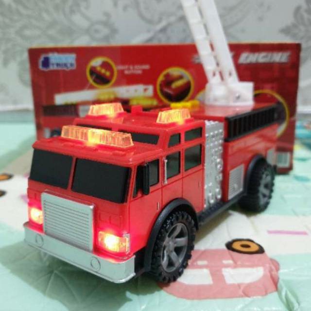 Terlaris Apar Mainan Truk Pemadam Kebakaran Fire Truck Mobil Pemadam Suara Sirine