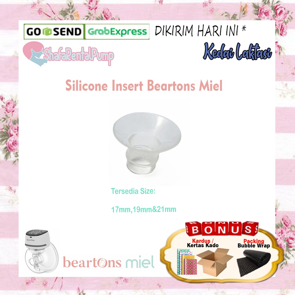 Silicone Insert Beartons Miel / Sparepart Beartons Miel