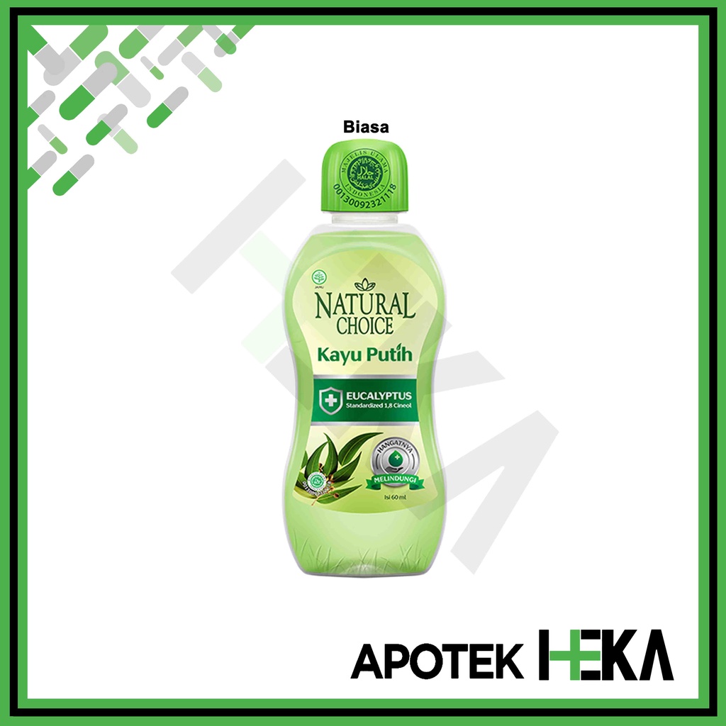 Natural Choice Kayu Putih 60 ml - Minyak Kayu Putih Eucalyptus (SEMARANG)