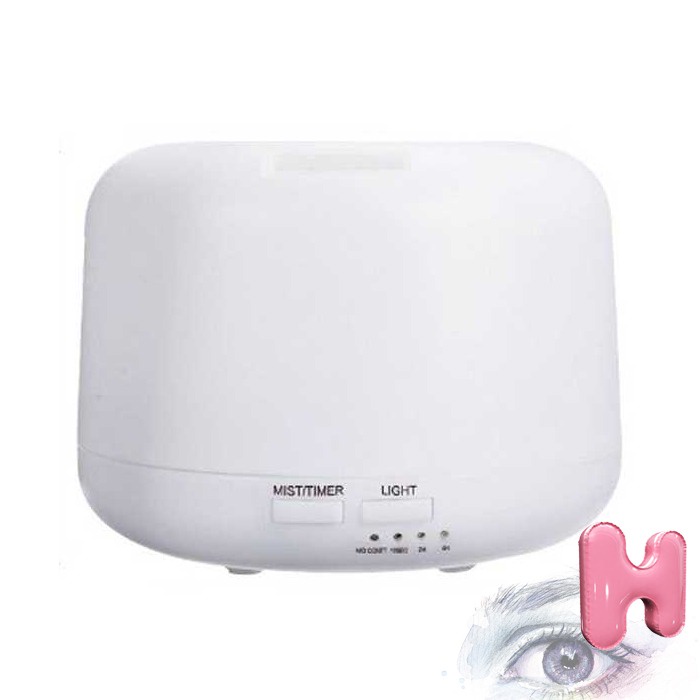 Humidifier 4 in 1 Aroma Diffuser Elektrik 7 LED Aromaterapi Aroma Terapi Pelembab Udara Ruang
