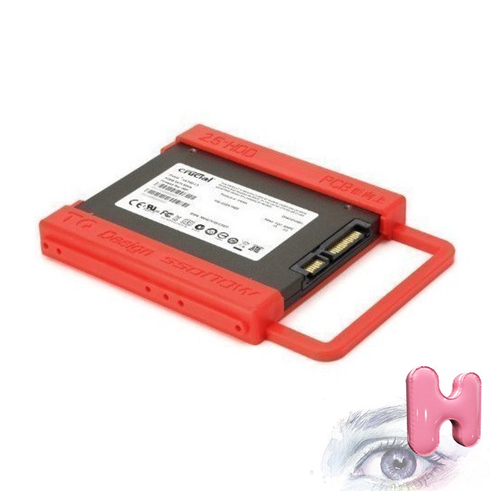 Tempat HDD Internal TQ 2.5 Inch to 3.5 Inch Enclosure Mount Case Harddisk SSD Slot Komputer