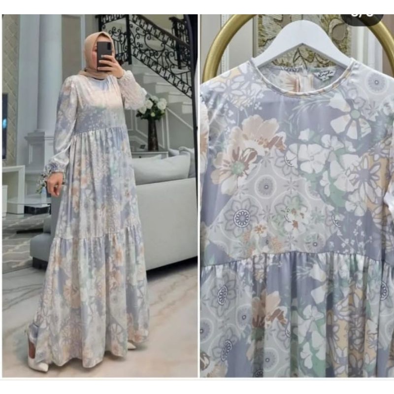 ♡kareemabutik♡ gamis silk ori by Edness Kayla