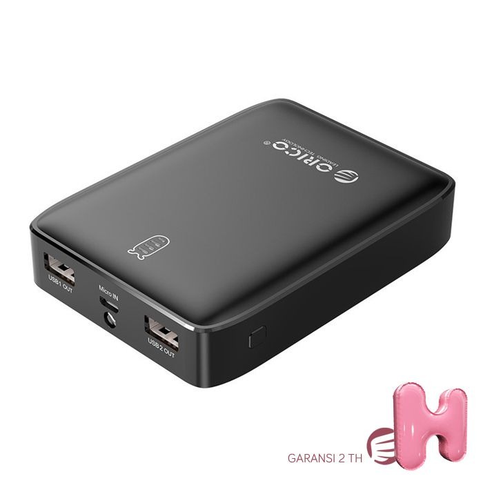 Casing Powerbank Original ORICO MP-1U1Q Power Bank DIY Case 18650