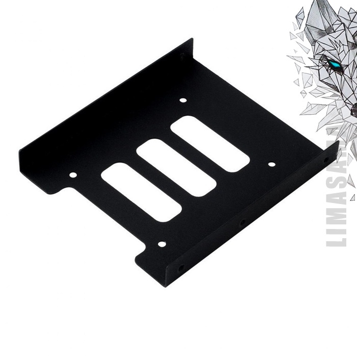 Internal HDD SSD 2.5 to 3.5 Inch Hardisk Hard Disk Drive Mounting Bracket Kit Holder Enclosure