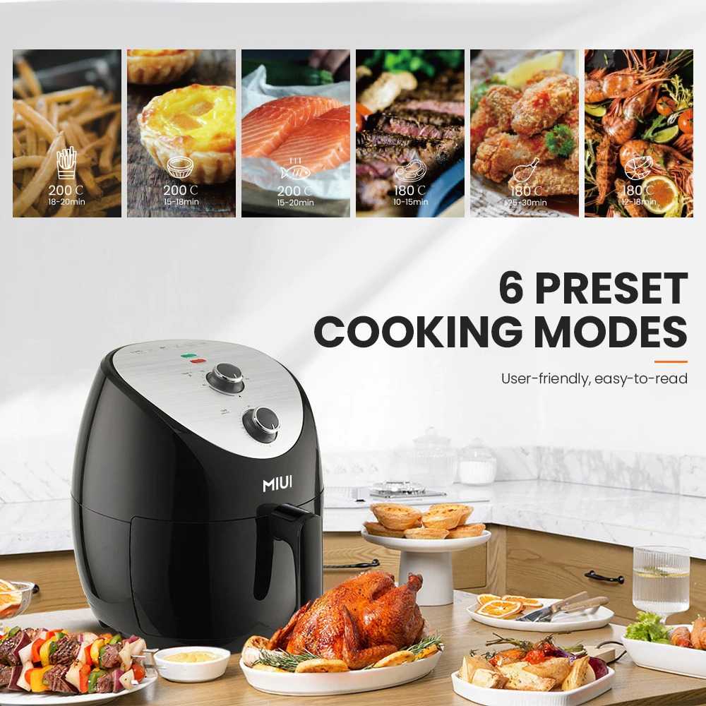 Air Fryer Mesin Penggoreng Tanpa Minyak 5 L Button Perlengkapan Masak Perangkat Dapur Elektronik Peralatan Penggorengan Anti Lengket Bergaransi Premium Murah Gorengan Alat Goreng Praktis