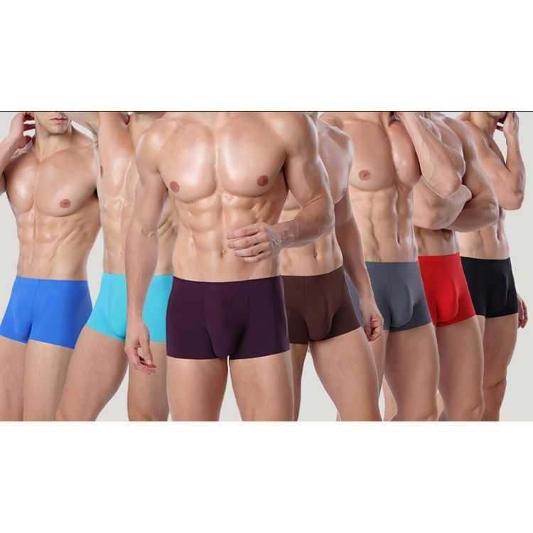 Celana Dalam Pria VAKOOU Boxer 3D Seamless Men Underwear Briefs Polos