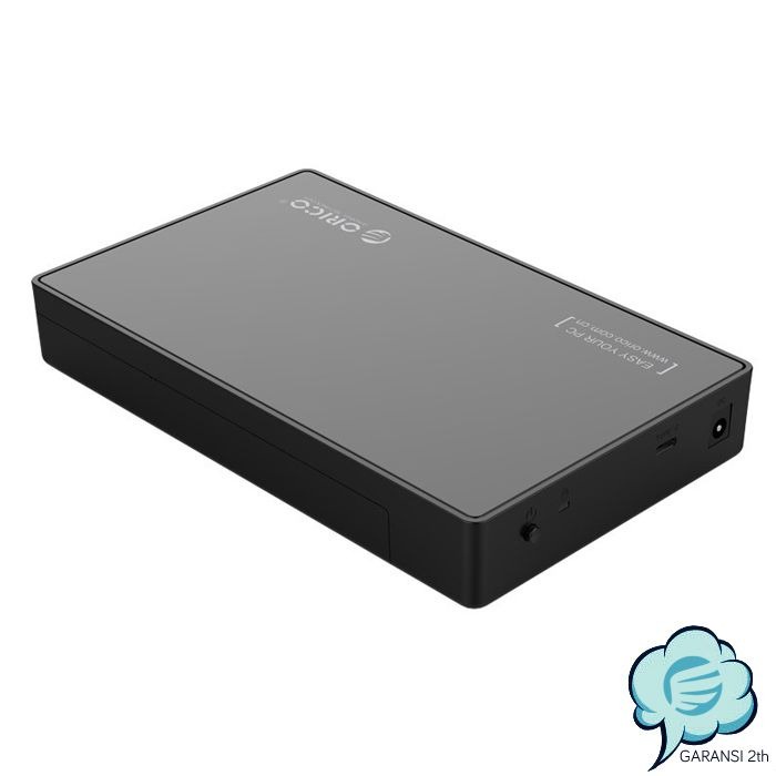 Original ORICO 3588C3 HDD 2.5 3.5 inch Type-C Pelindung Case Enclosure