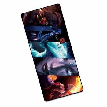 Gaming Mouse Pad XL Desk Mat Motif DOTA Doraemon Variasi Unik Lucu 400 x 900 mm 300 x 800 Alas Mouse Sensitif Anti Slip Back Mousepad