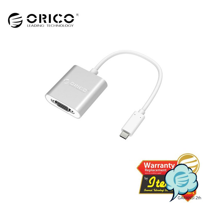 Display Adaptor ORICO RCV Type-C to VGA Convert Full HD 60Hz Portable