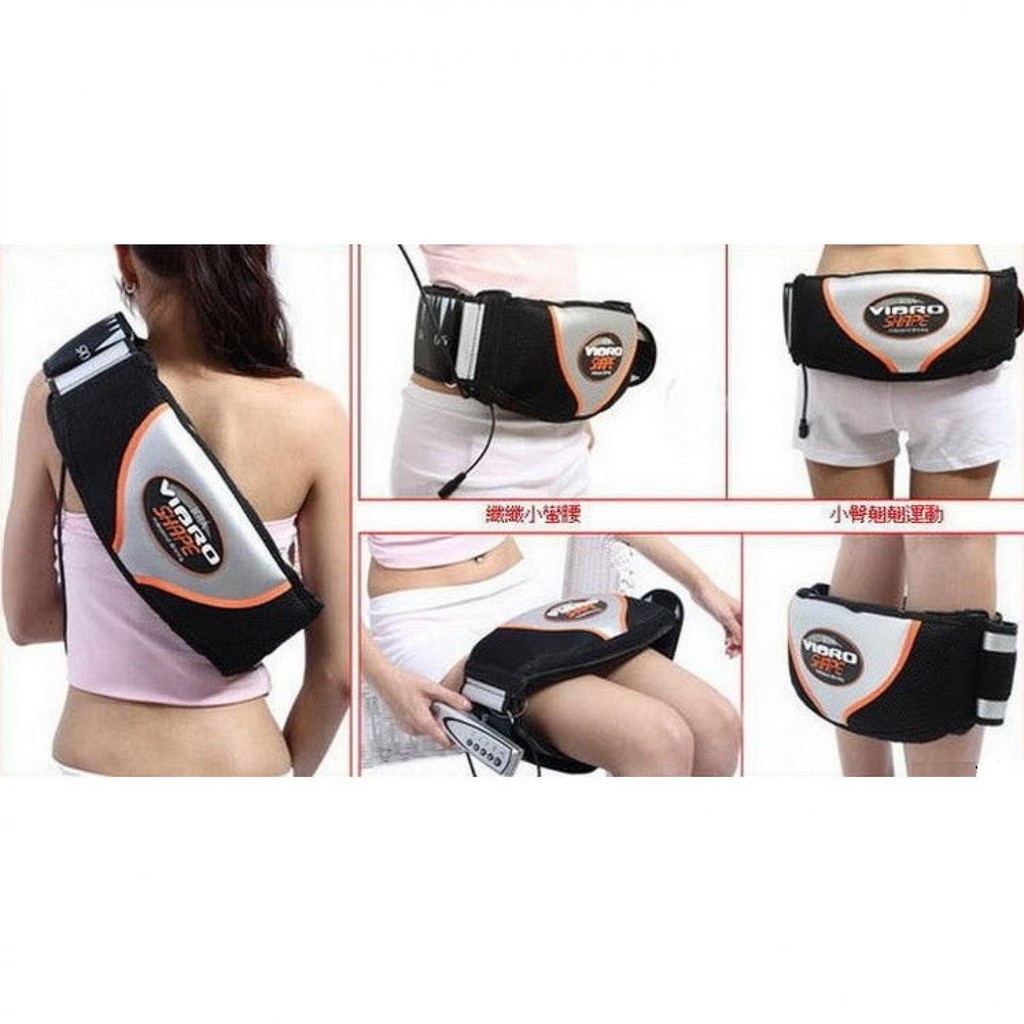 Igia Vibro Shape Professional Slimming Sabuk Getar Pelangsing Vibration Belt Dilengkapi Remote