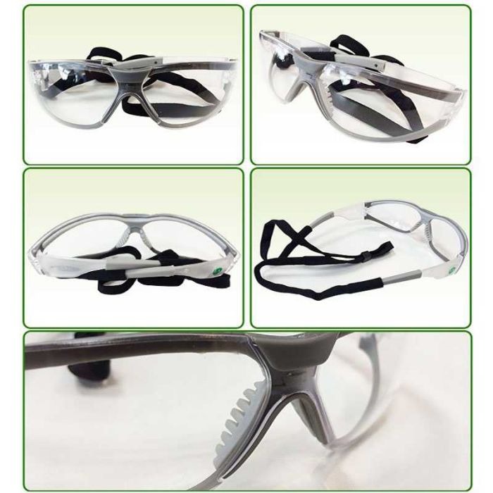 Kaca Mata Industrial 3M Kacamata Safety Googles Anti Fog Dust Pelindung Aman Berkualitas