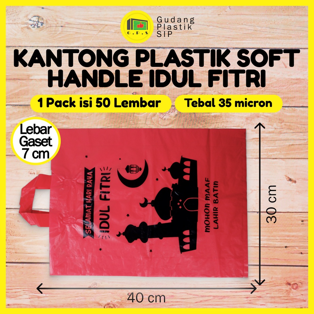 Kantong Plastik Soft Handle Idul Fitri