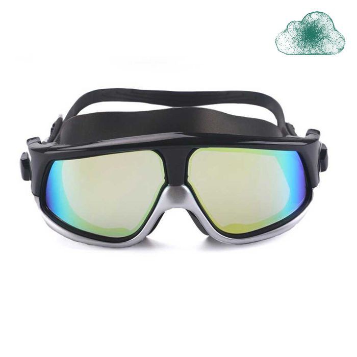 Kacamata Renang Diving Snorkling Large Frame Anti Fog Pelindung UV Kaca Mata Menyelam Protection