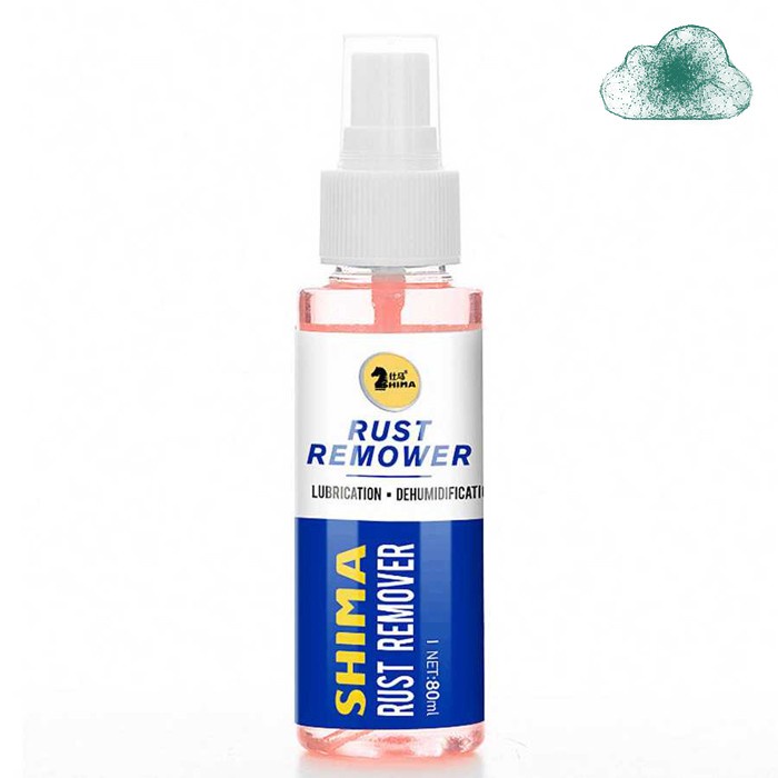 Shima Cairan Anti Karat Magic Rust Remover Cleaner Derusting Liquid Semprot Penghilang 80ml