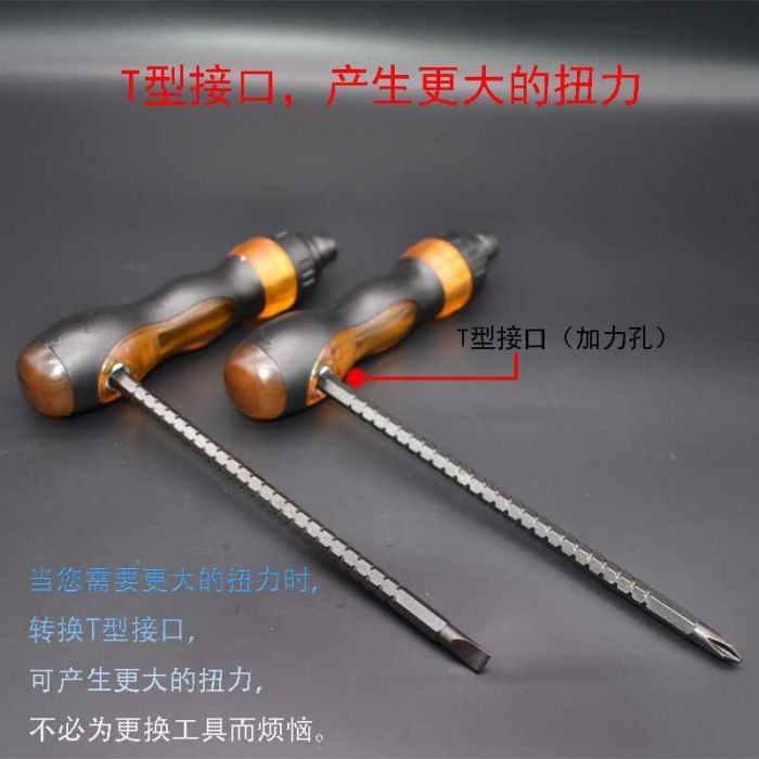 Perkakas Tukang Kseibi Kepala Obeng Set Reparasi Philips &amp; Slotted 2 in 1 Screwdriver Awet