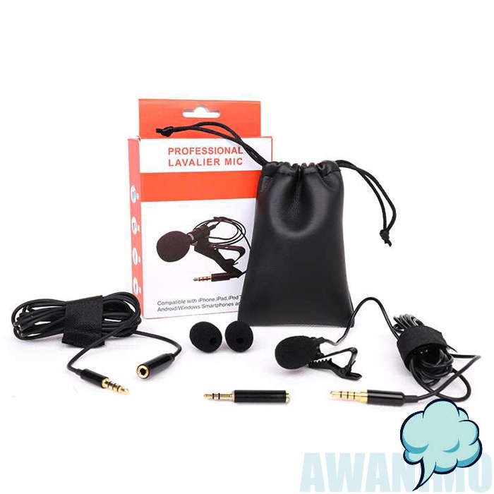 Microphone Professional Lavalier 3.5mm Universal High Quality Mikrofon Portable Audio Jack Universal