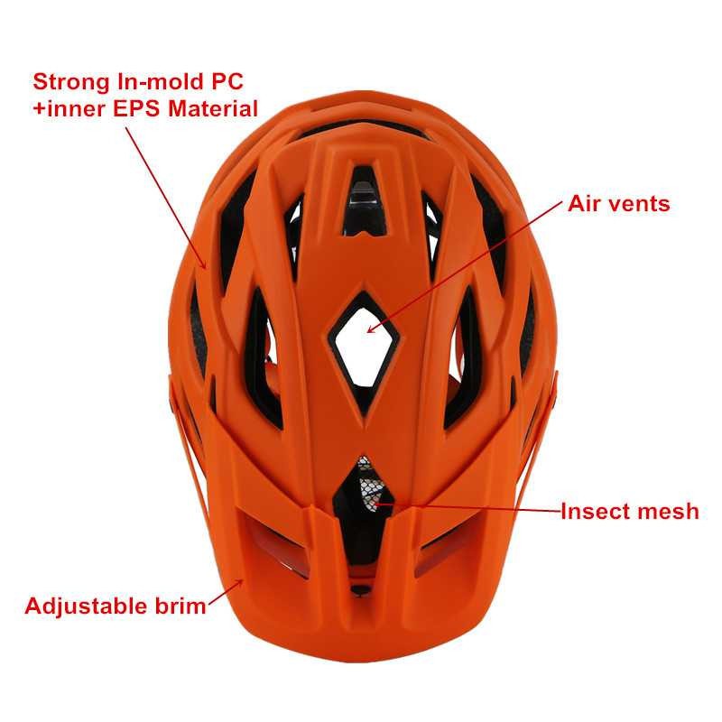 Helm Sepeda MTB Trail CAIRBULL XC EPS Foam Bike Bicycle Helmet Nyaman Ringan PVC Shell Material ORI