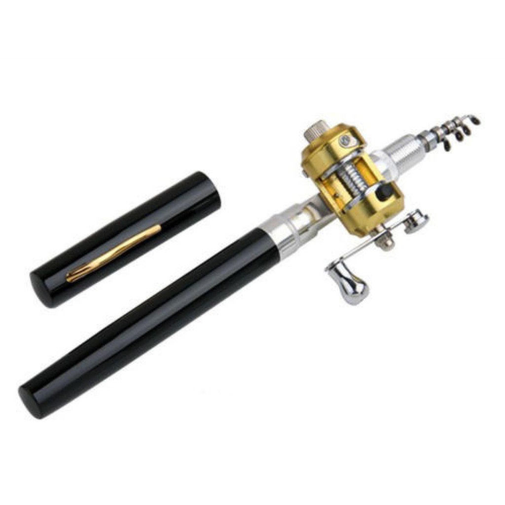 Joran Pancing Pena Fishing Pen Mini Portable Rod