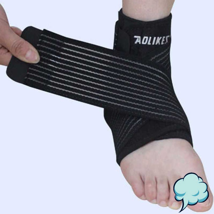 [COD] Pelindung Penyangga Engkel Tumit Tangan Ankle Protector Sport Fitness Reduces Pain Sabuk Sporty