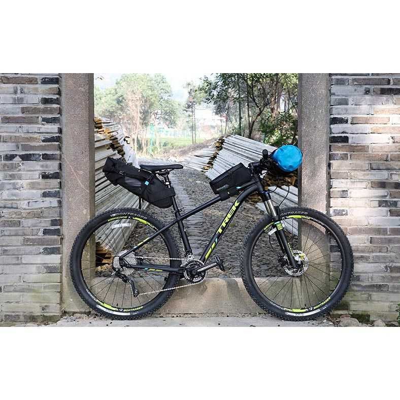 Tas Sadel Sepeda Roswheel Bicycle Bahan Polyester Berkualitas Waterproof Bag 8L Portable