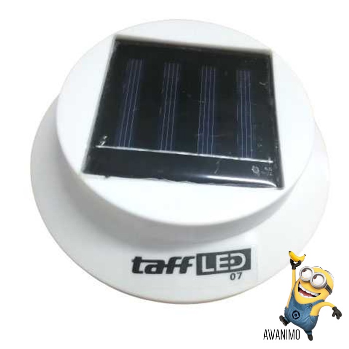 [COD] Lampu Taman Tenaga Matahari Surya Solar Power Panel 3 LED Park Lamp Decoration Putih White