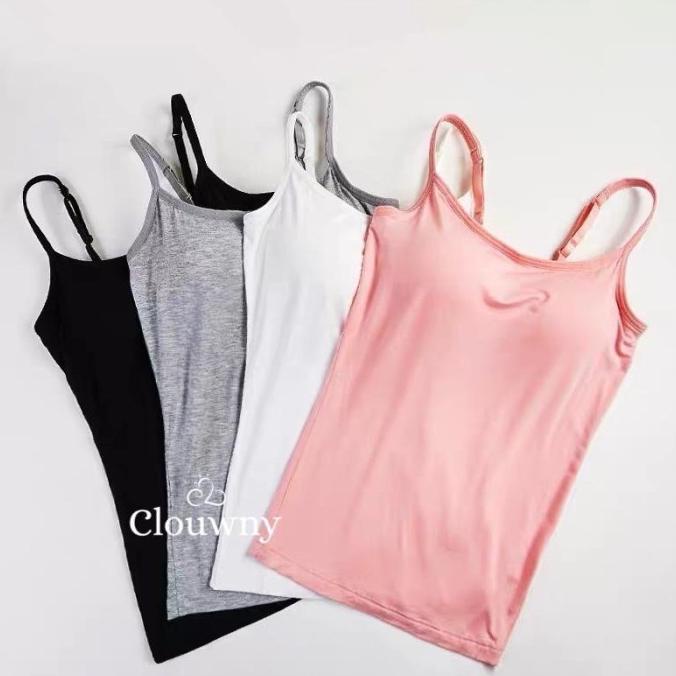Clouwny - Tanktop bra - Tanktop wanita - fashion wanita
