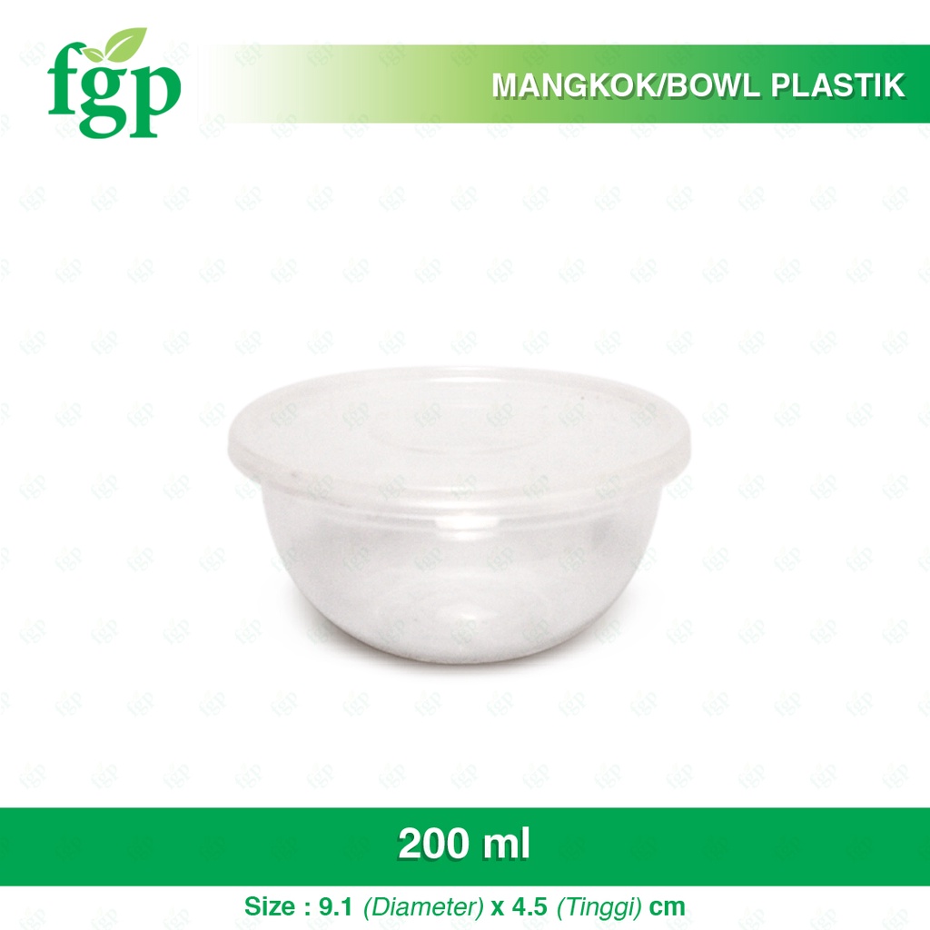 THINWALL ROUND/BULAT PLASTIK 200ml