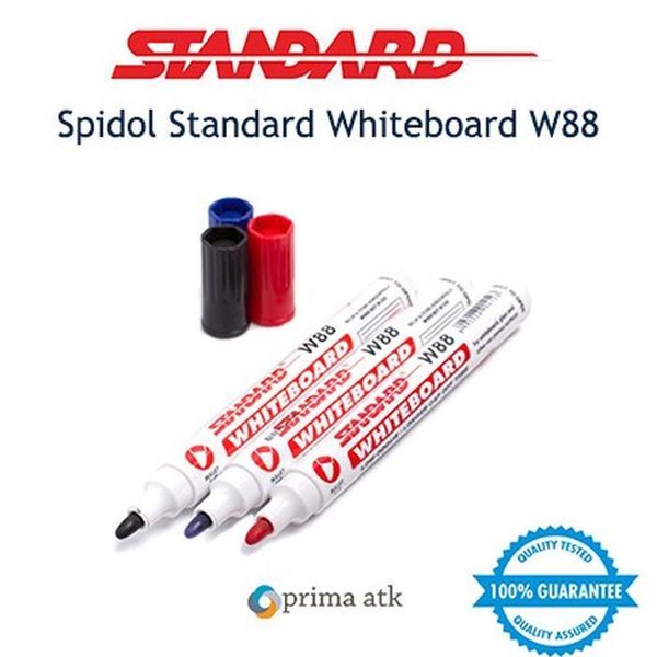 Spidol Whiteboard Standard W88 / Spidol Papan Tulis / Spidol Bisa Dihapus