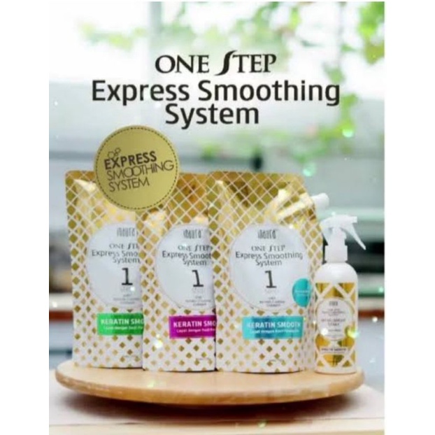 ❤ jselectiv ❤ INAURA Express Smoothing System | Obat Pelurus Rambut INAURA One Step Smoothing