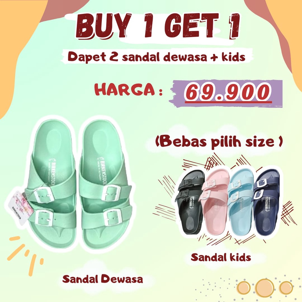 Sandal Wanita Selop Sandal Birkin Tali Cewek Sandal Tali Sendal Wanita Import Sandal Birkin Strap Cewek Birkin Slide Wanita Birkin Slop Sandal Wanita Terbaru