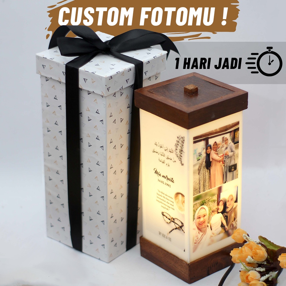 Lampu Tidur Hadiah Kado Ulang Tahun Anniversary Ultah Unik Untuk Cewek Cowok Pacar Wanita Kolase