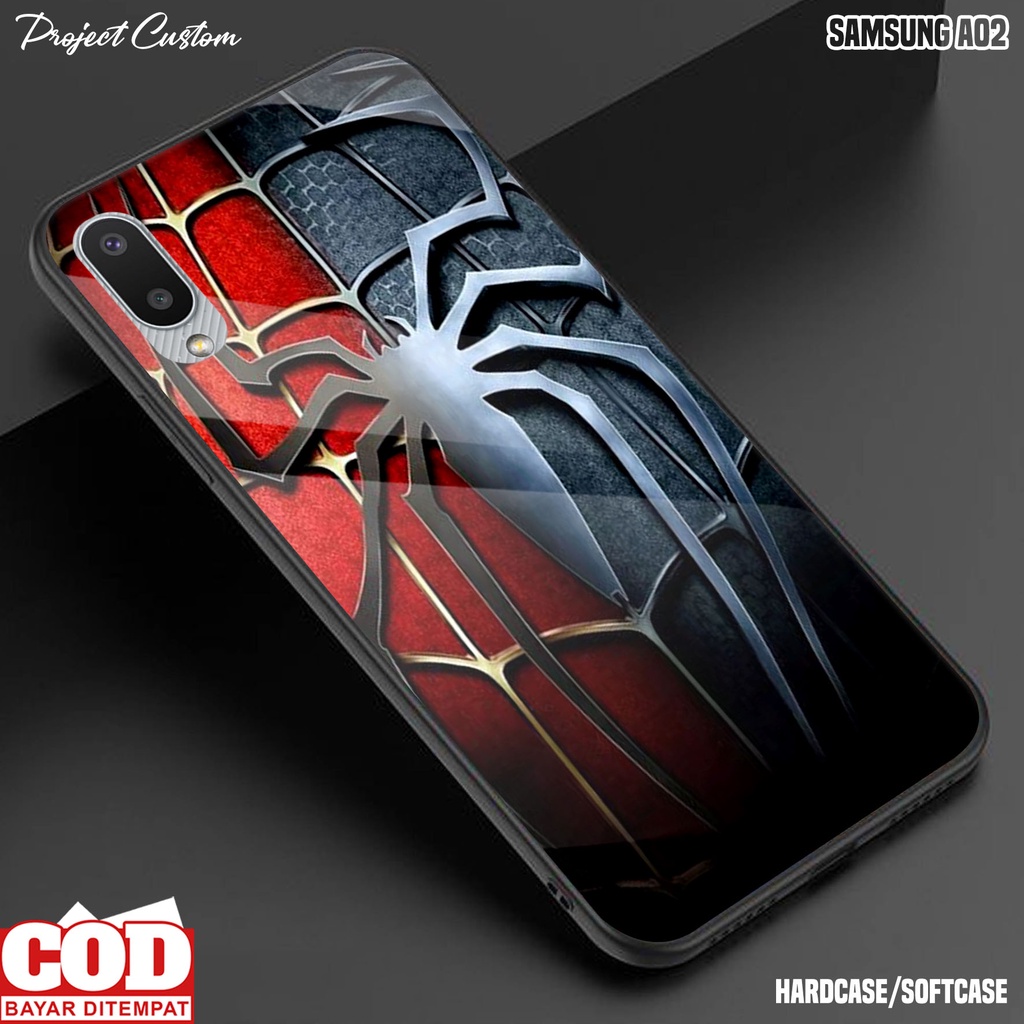 Case SAMSUNG A02 - Casing Hp SAMSUNG A02 Terbaru [ SPDRMN-03 ] Softcase Hp Samsung A02 - Silikon Hp 