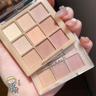 NUZ Coco Venus Eyeshadow Palette Korean Nude 9 Warna Matte Smokey Pigmented termurah