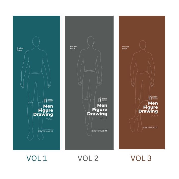 POCKET BOOK MEN FIGURE DRAWING