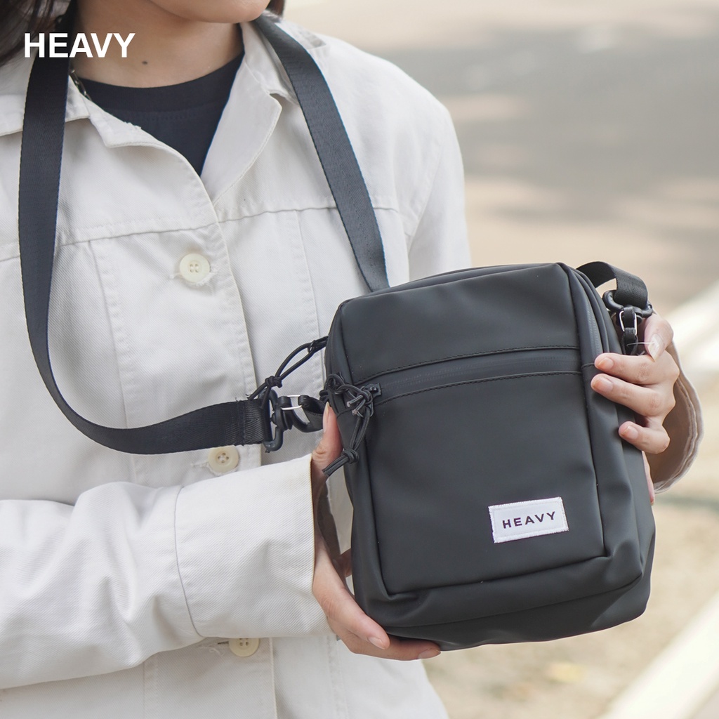 Tas Selempang Slingbag Heavy Waterproof Premium Distro - Tas Pria Heavy Rush Bag