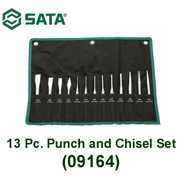 

Ukirku Pahat Set 09164 13Pc Punch And Chisel Set Sata
