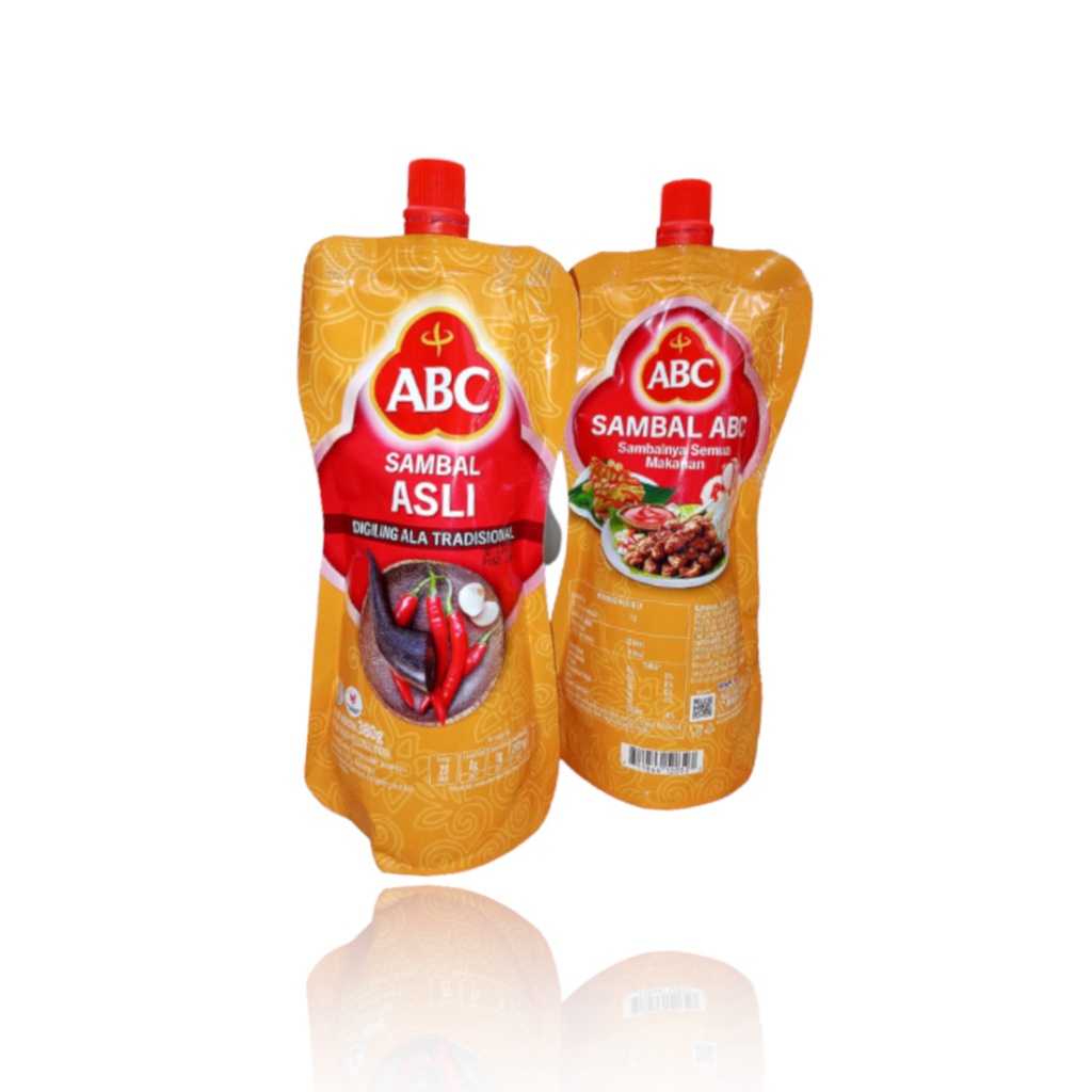 SAMBAL ABC 380GR POUCH ASLI DEPOT KULINER