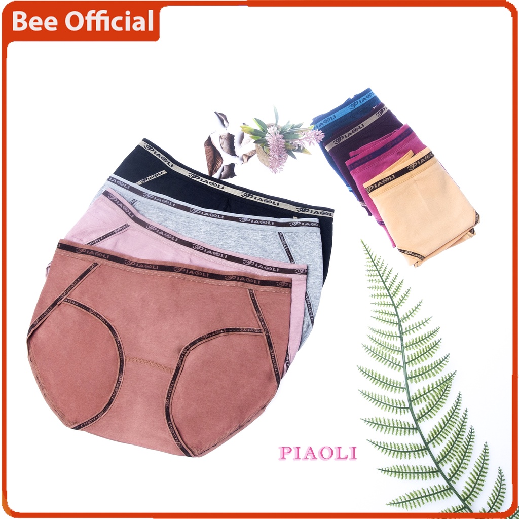 BEE - PIAOLI Celana Dalam Wanita Cd katun Briefs Elastis Pakaian Dalam Wanita 2111