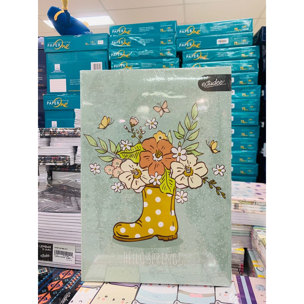 

Gramedia Daan Mogot-BUKU TULIS ESTUDEE I B5 FANCY CUTE ISI 10