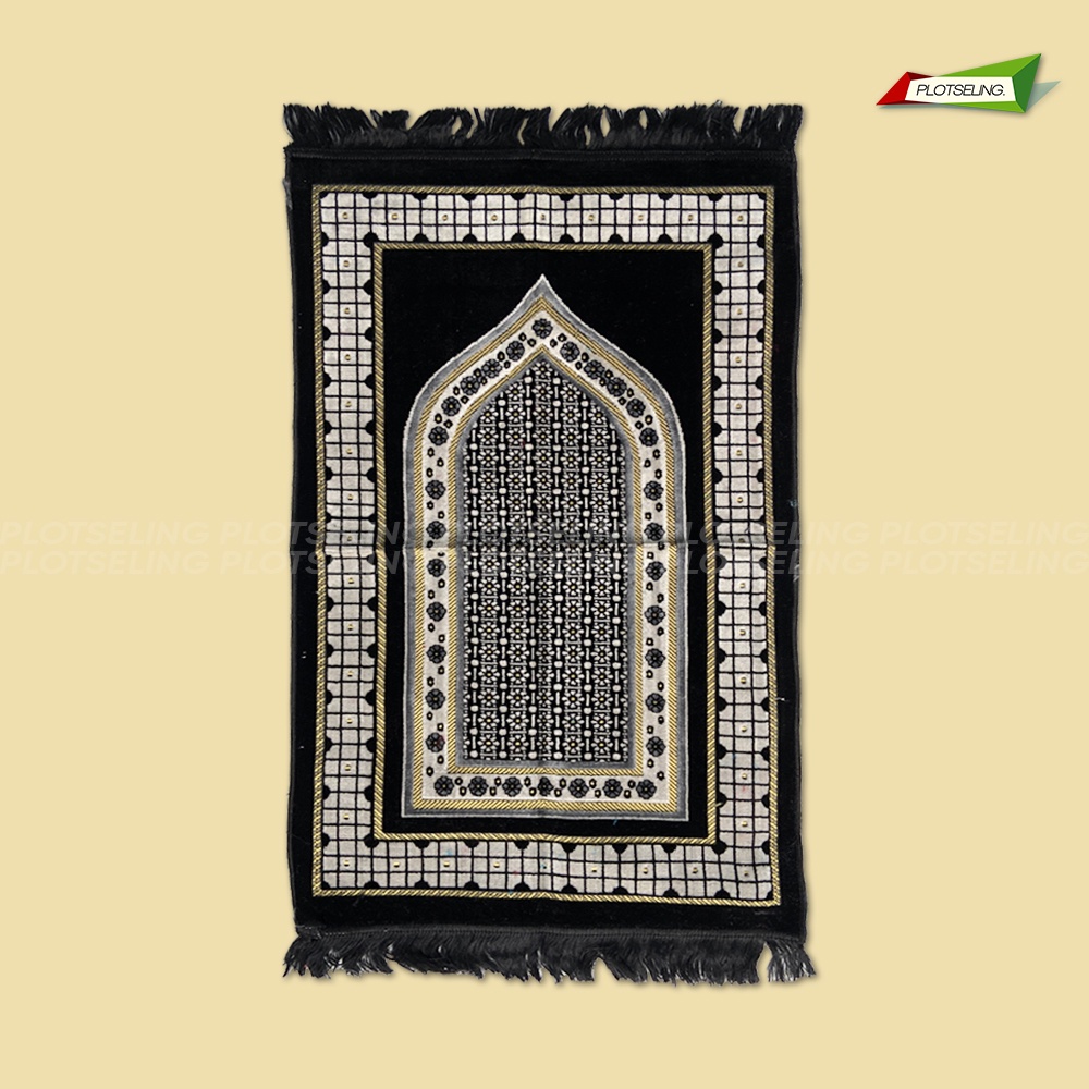 Sajadah Turkey Tebal MARHABBA Midi Ukuran 53 x 105 cm Sajadah Turki Motif Dewasa Sejadah Travel Sholat