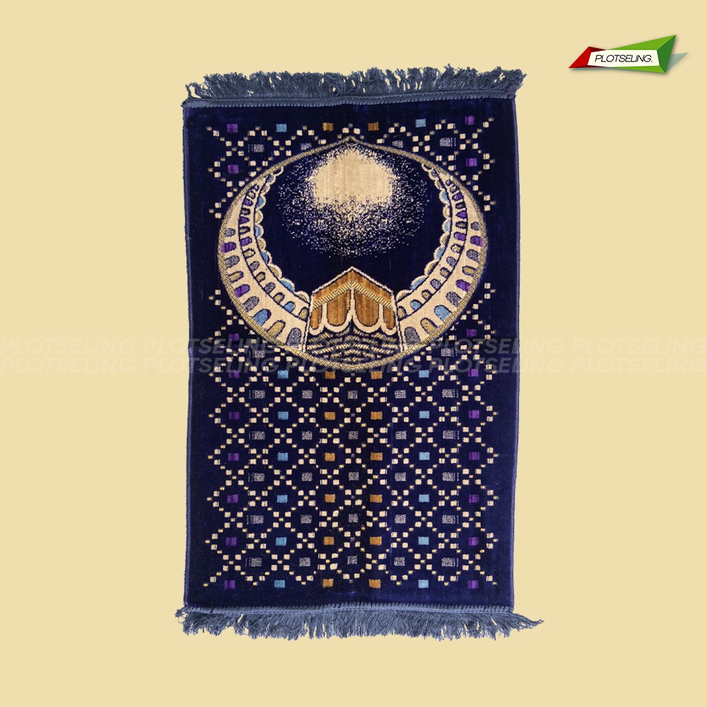 Sajadah Turkey AL AQSO Midi Ukuran 53 x 105 cm Sajadah Turki Motif Dewasa Sejadah Travel Hari Raya Idul Fitri