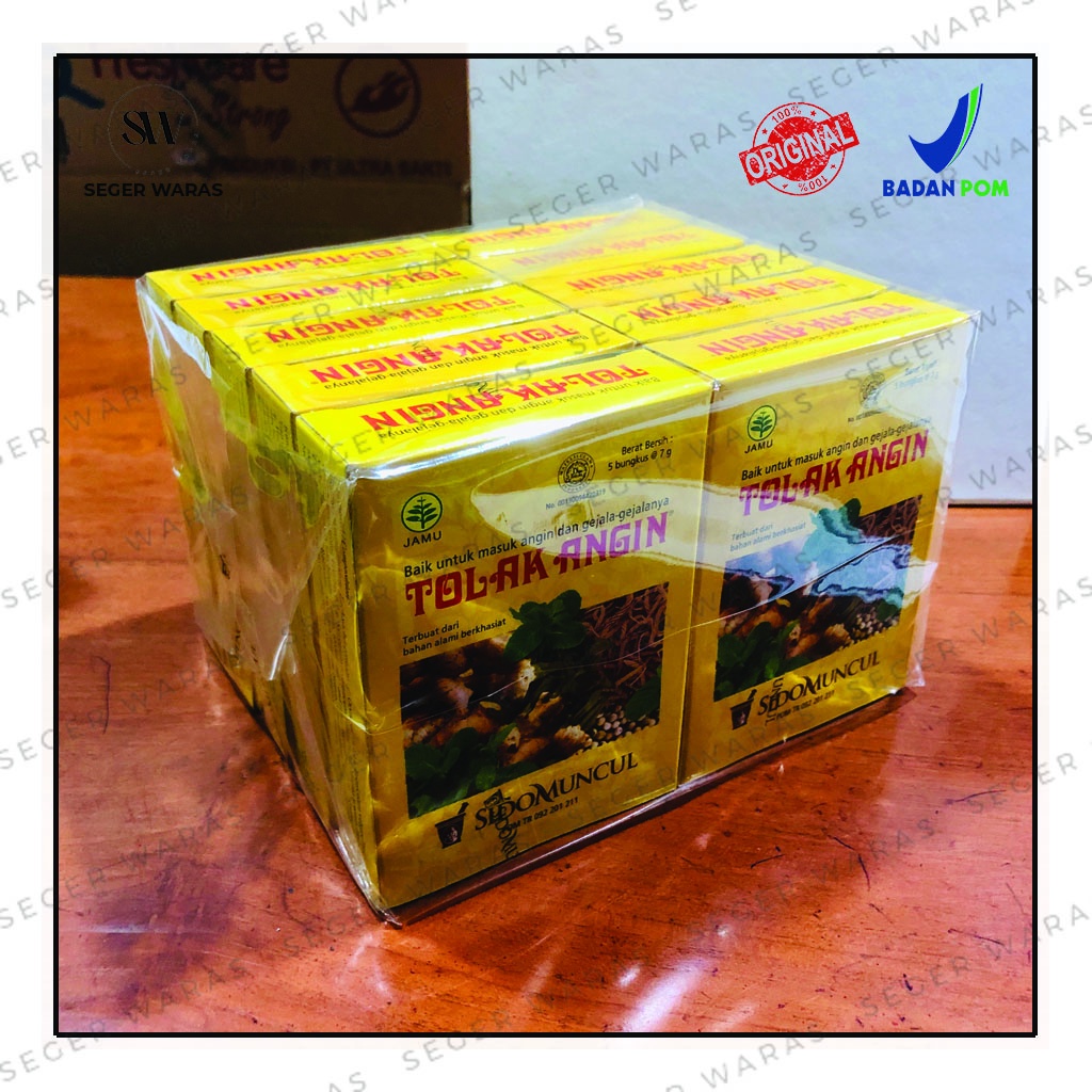 

TOLAK ANGIN JAMU (1 slop isi 10 dus isi 5 sachet) jamu herbal untuk masuk angin