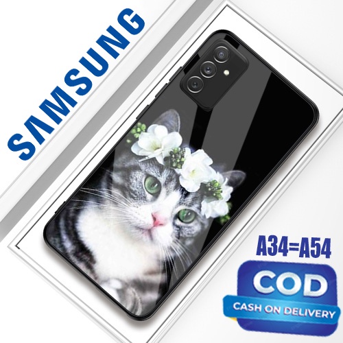[GC14] Softcase Glass Kaca terbaru For  Samsung Galaxy  A34 5G - A54 5G 2023  [CAMERA PROTECT] Terbaru trendy  - kesing hp samsung A34 - softcase samsung  A54 - softcase hp samsung A34- silikon samsung  A54 - kesing hp murah - kesing hp samsung - case