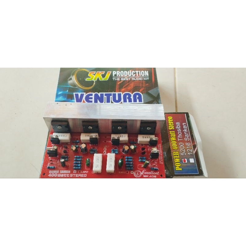 Power ventura 400w stereo toshiba 5200